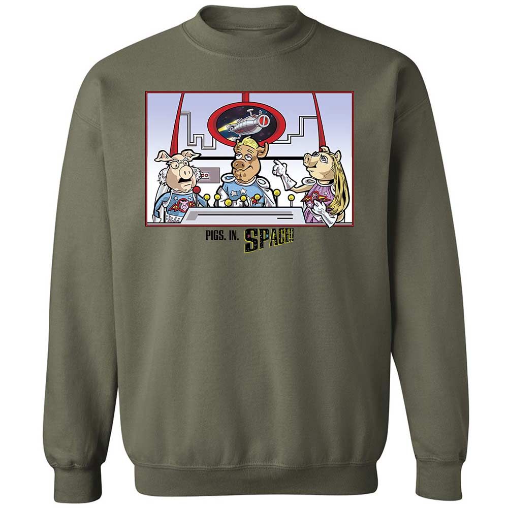 Classic Unisex Sweatshirt - MUZR3V82 - Military Green - 21