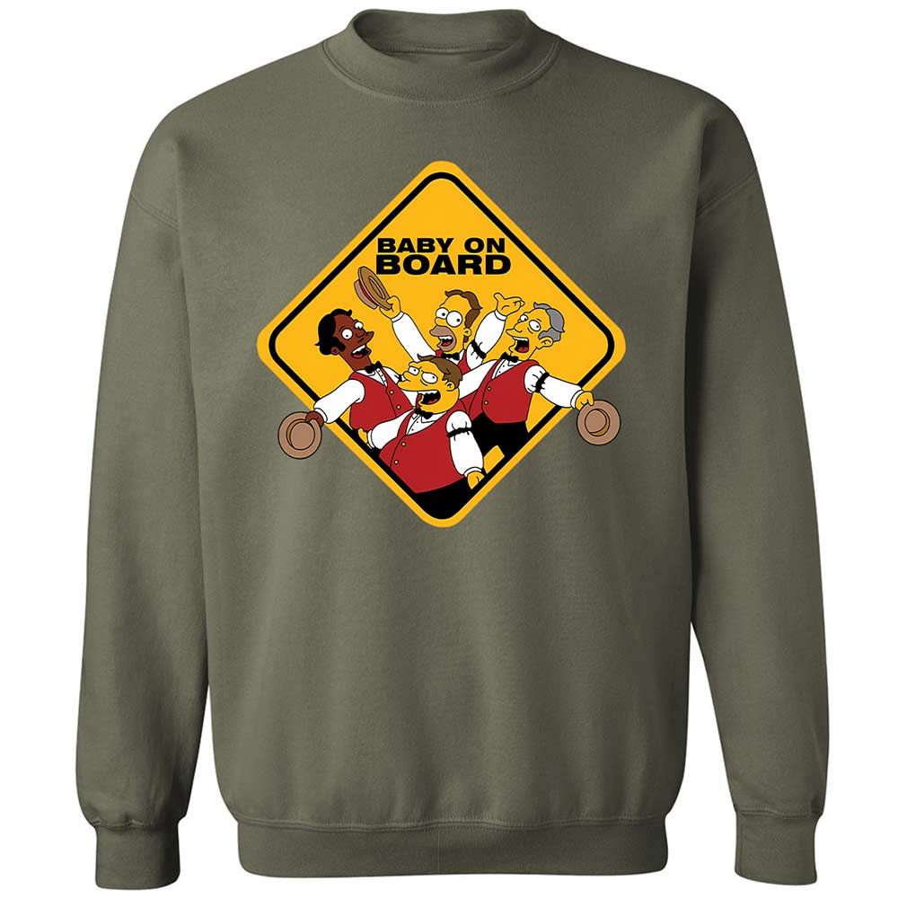 Baby on Board - Military Green - 21