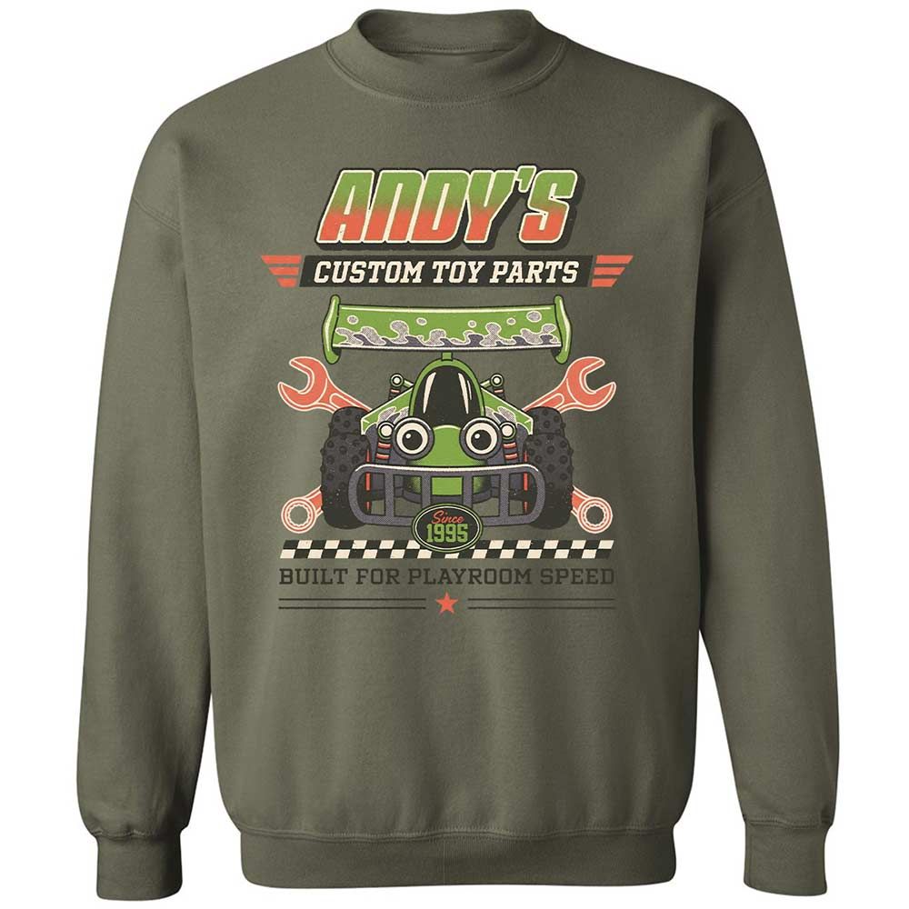 Classic Unisex Sweatshirt - X9WRFUNB - Military Green - 21