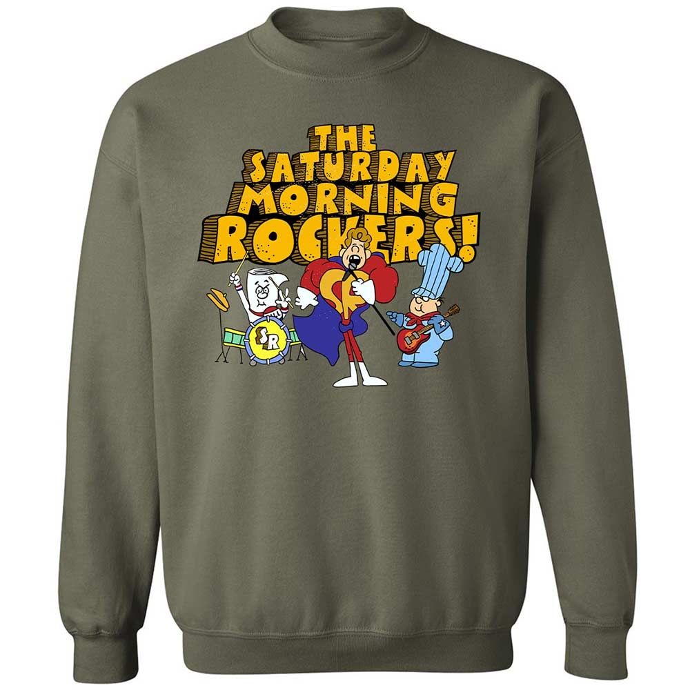 Classic Unisex Sweatshirt - HSR4CMKP - Military Green - 21