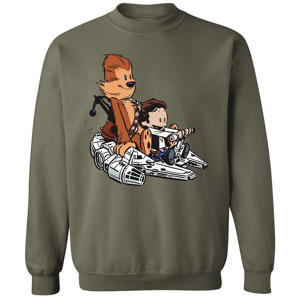 Han and Chewie - Military Green - 21