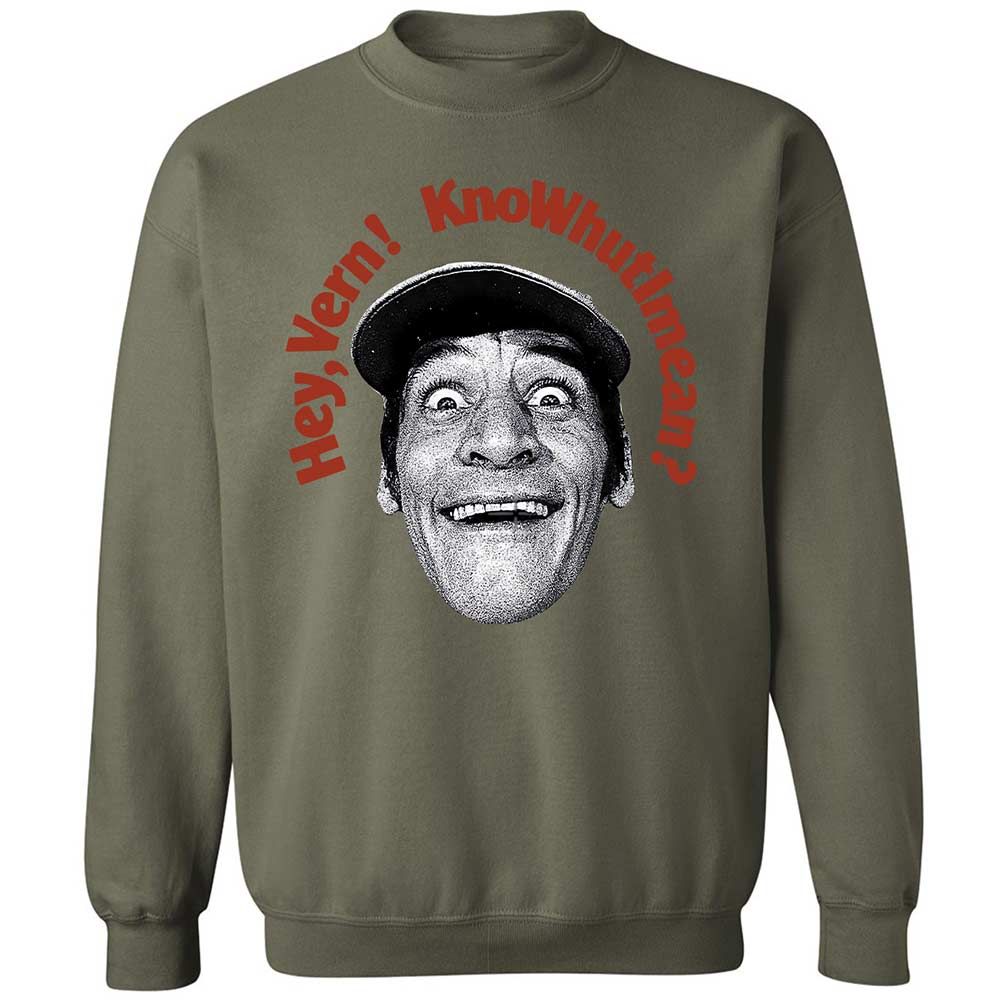 Classic Unisex Sweatshirt - Q3FYQNJ9 - Military Green - 21