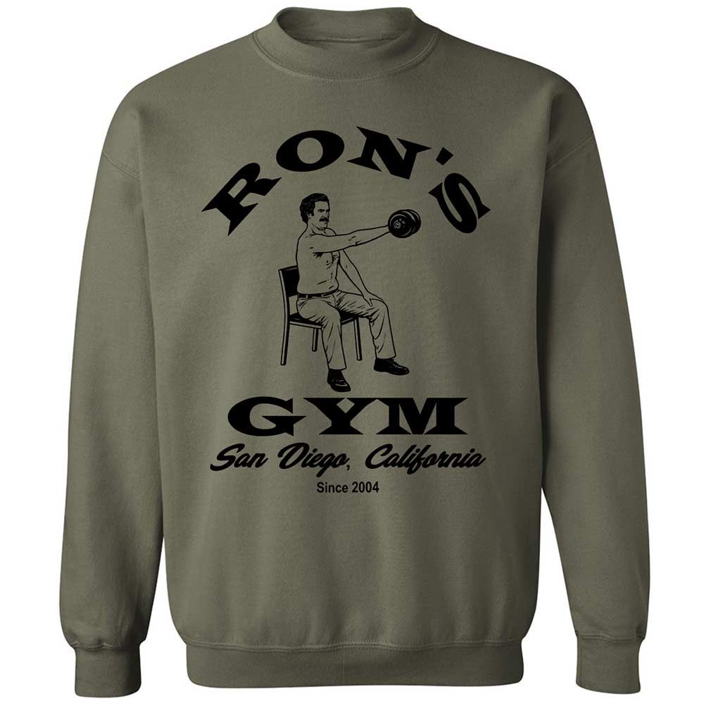 Classic Unisex Sweatshirt - KUE95SHA - Military Green - 21