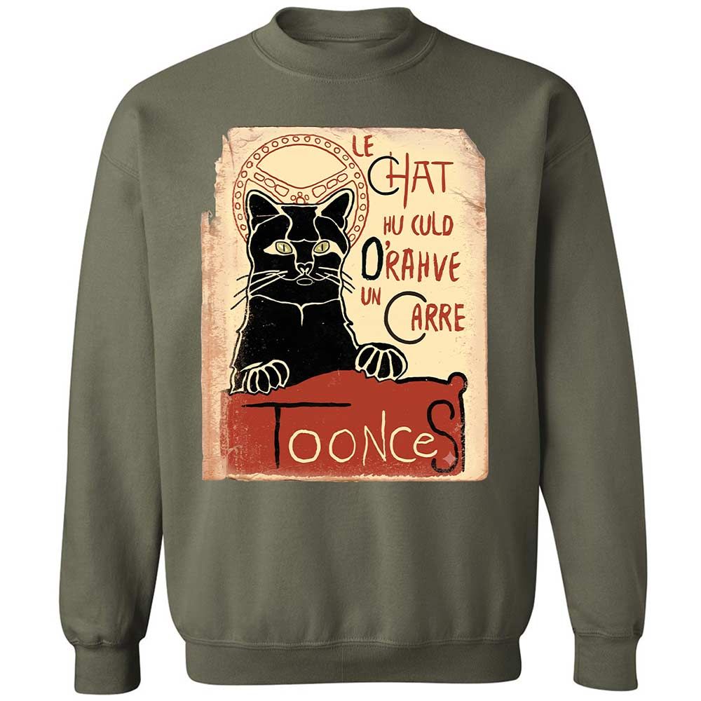 Toonces - Le Chat Noir - Military Green - 21