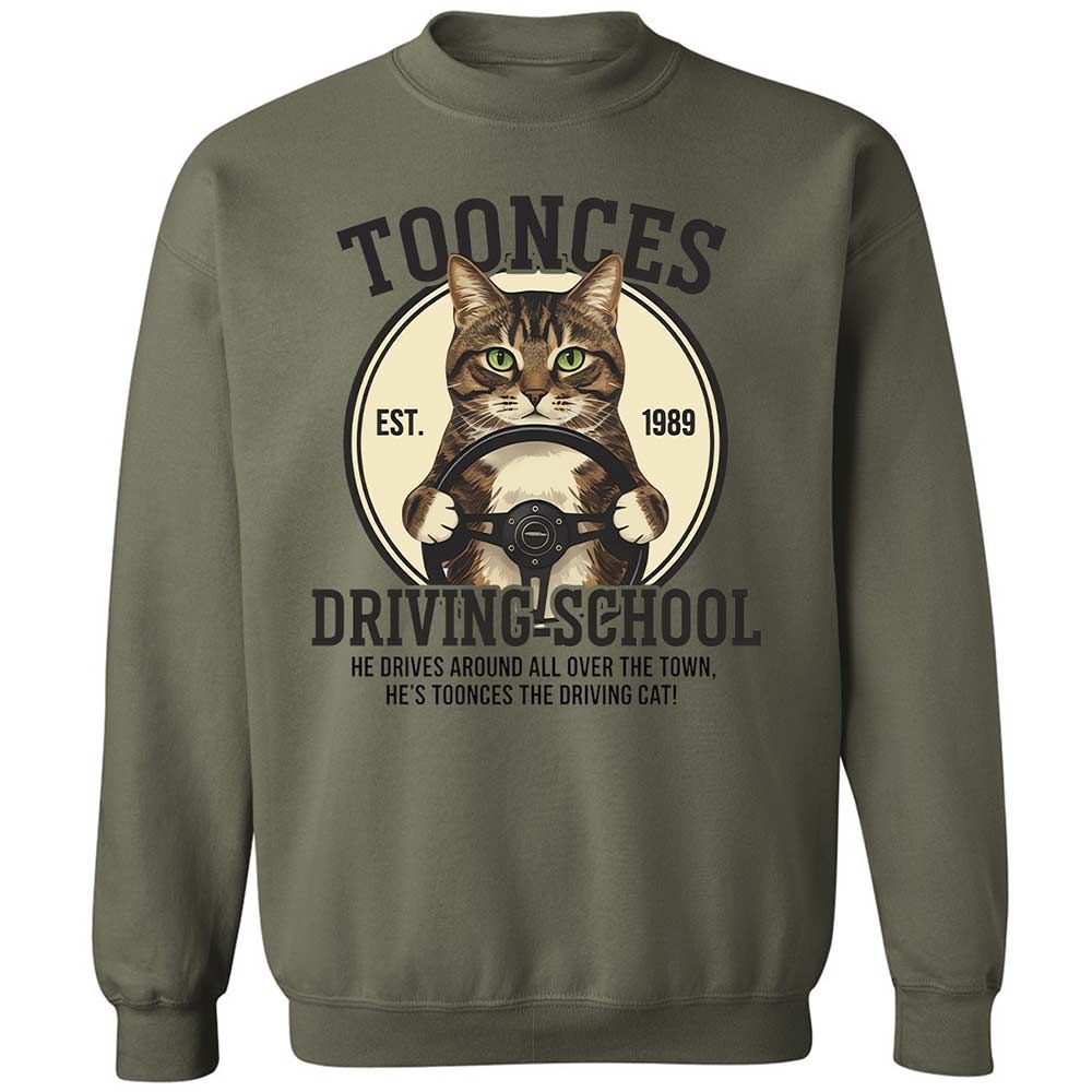 Classic Unisex Sweatshirt - XGEY6UEG - Military Green - 21