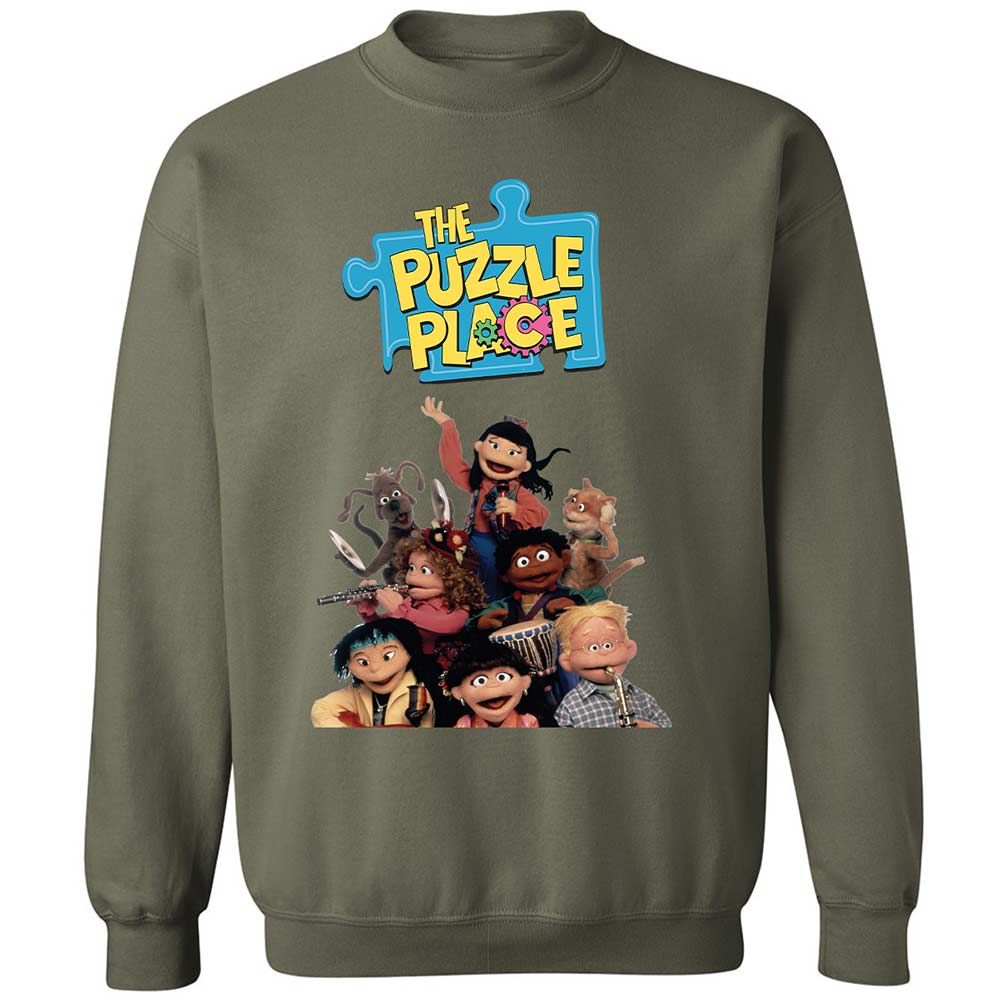 The Puzzle Place - Military Green - 21