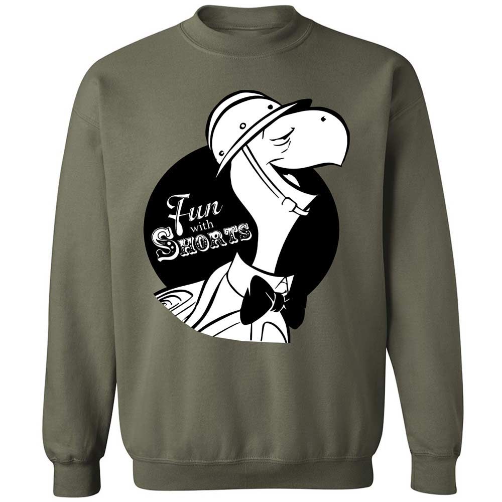 Classic Unisex Sweatshirt - T1HKCQSC - Military Green - 21