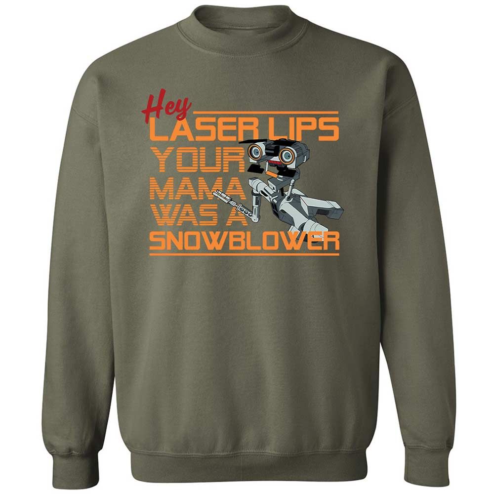 Your Mama was a Snowblower - Military Green - 21