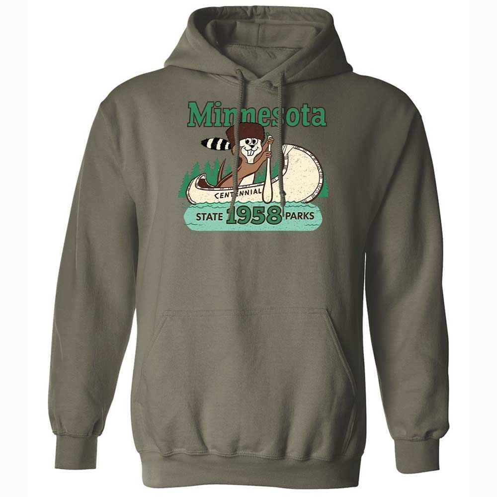 Classic Unisex Hoodie - XNG6E6KT - Military Green - 21