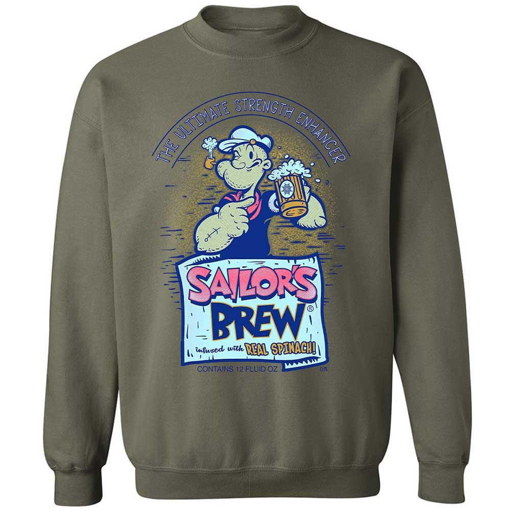 Classic Unisex Sweatshirt - N3NEKWPU - Military Green - 21