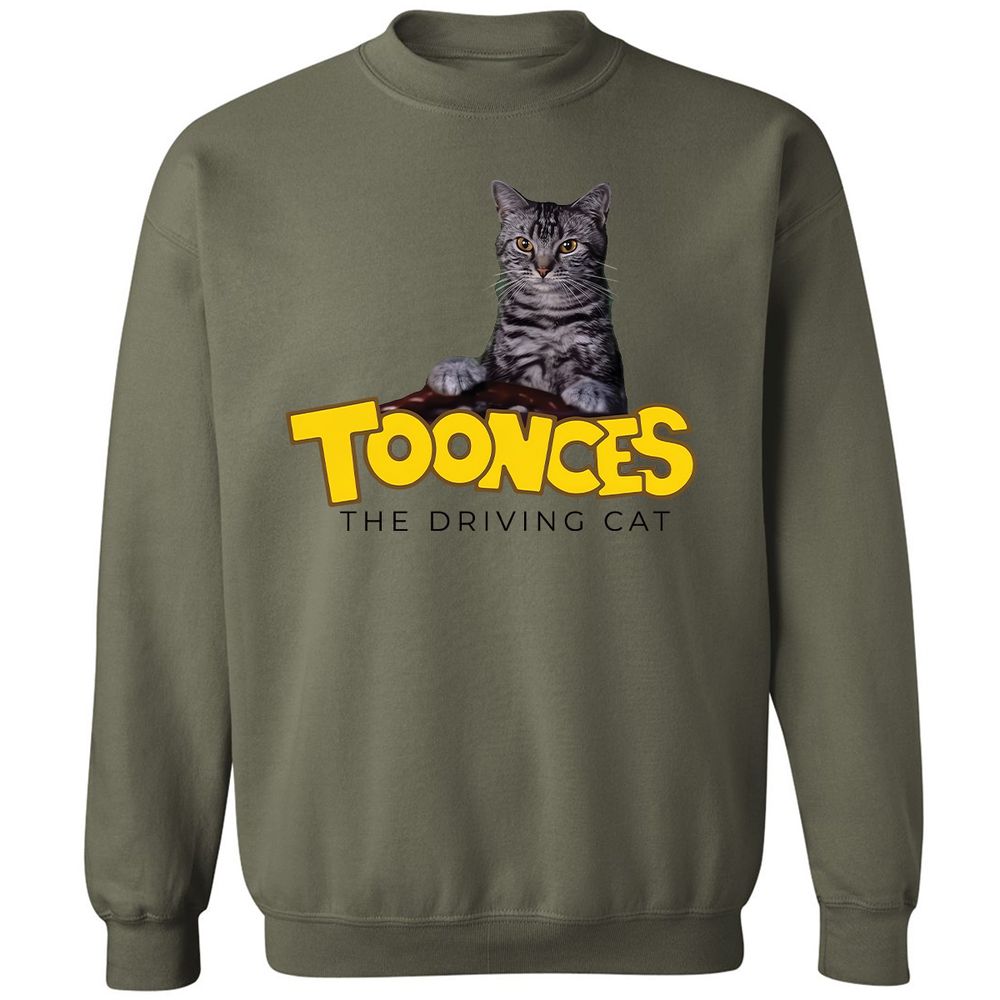 Toonces The Driving Cat - Military Green - 21