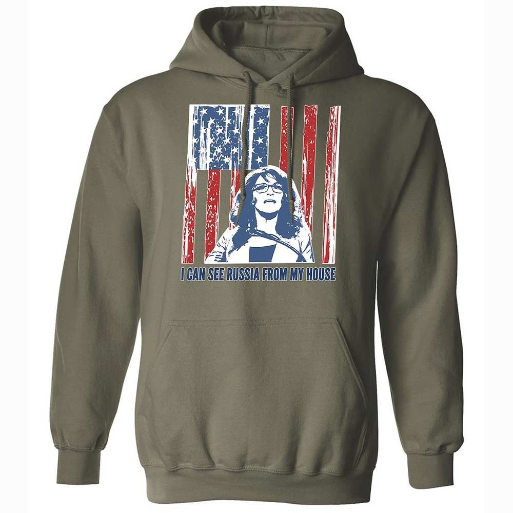 I can see Russia from my house - Military Green - 21