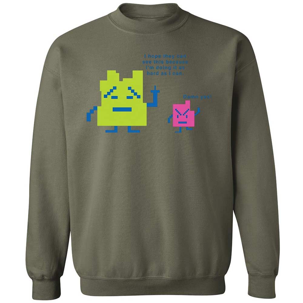 Classic Unisex Sweatshirt - KNWUA9P6 - Military Green - 21
