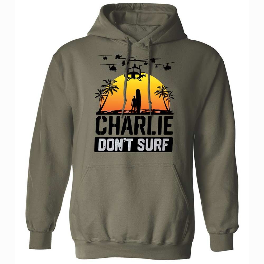 Classic Unisex Hoodie - 8GXSH58C - Military Green - 21