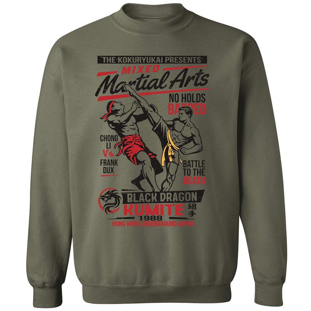 Classic Unisex Sweatshirt - 5JSDGT8Q - Military Green - 21