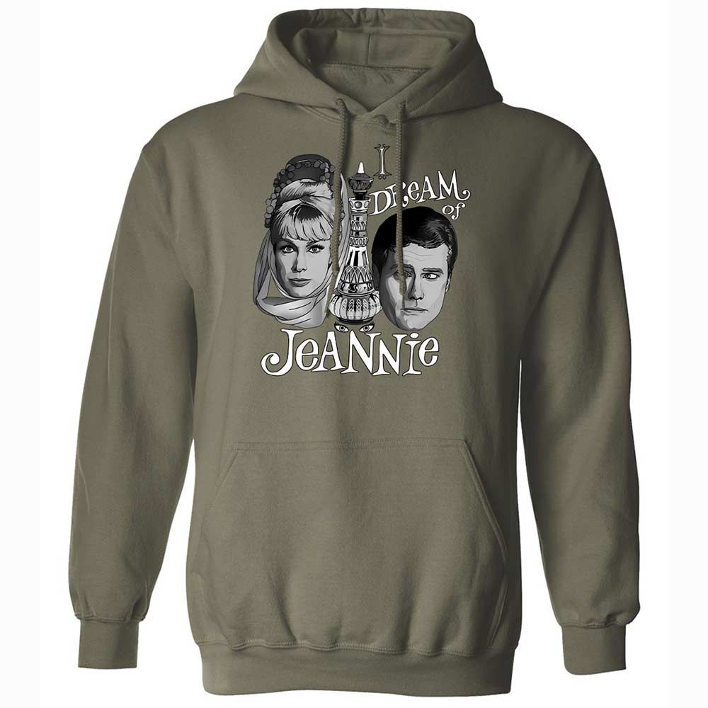 Classic Unisex Hoodie - Q186M5XX - Military Green - 21