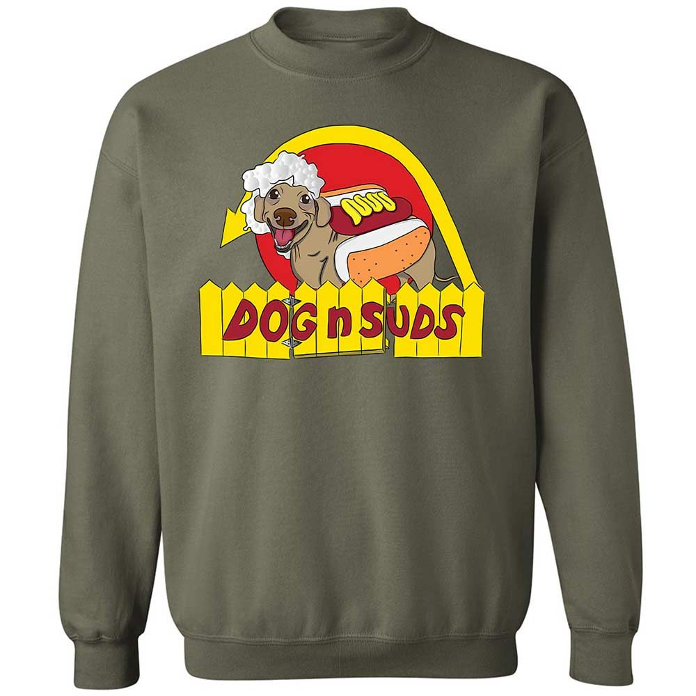 Dog n Suds Dachshund - Military Green - 21