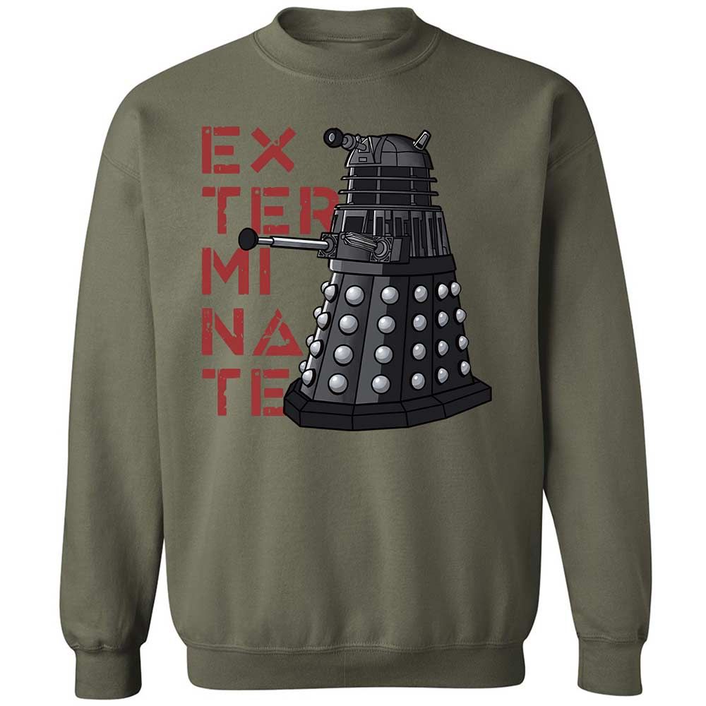 Dalek Exterminate - Military Green - 21