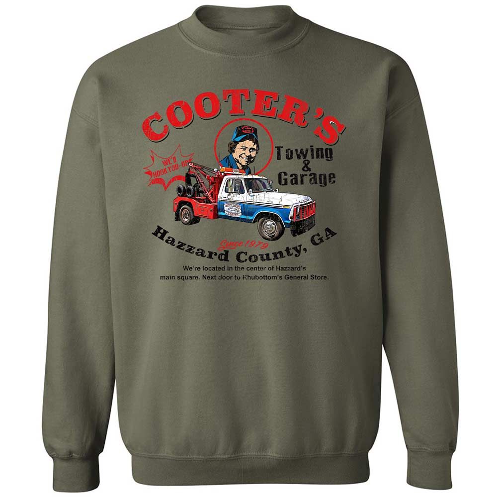 Classic Unisex Sweatshirt - XB7KP1QW - Military Green - 21