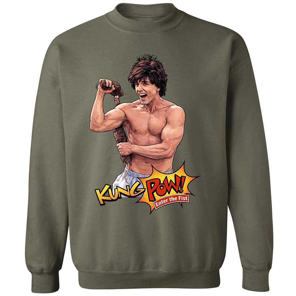 Classic Unisex Sweatshirt - MRYLFZ4K - Military Green - 21