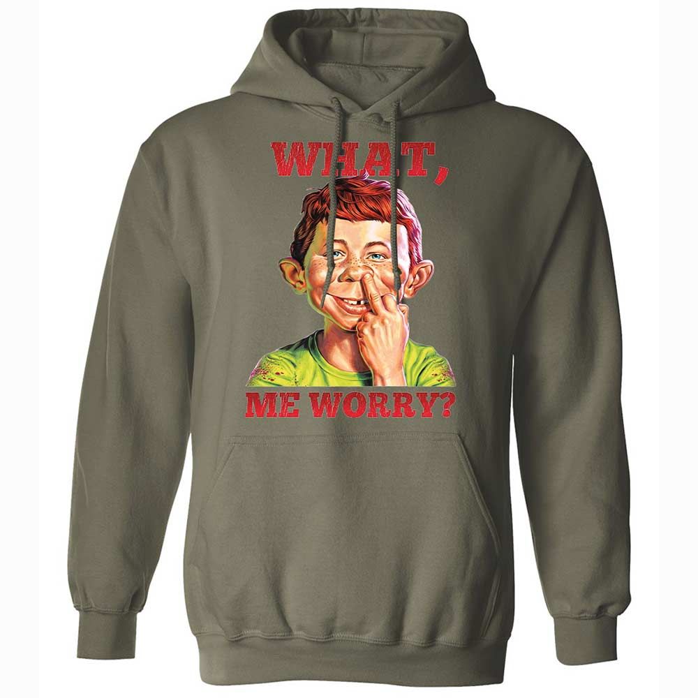 What, me worry - Military Green - 21