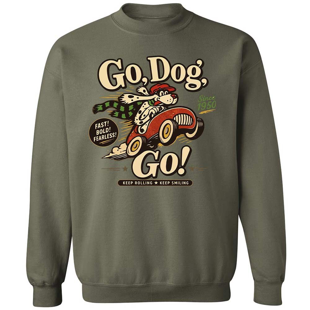 Classic Unisex Sweatshirt - RZAHV2TG - Military Green - 21