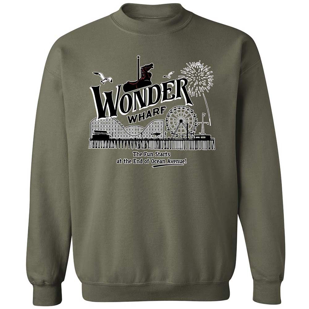 Classic Unisex Sweatshirt - W7UUNUNL - Military Green - 21