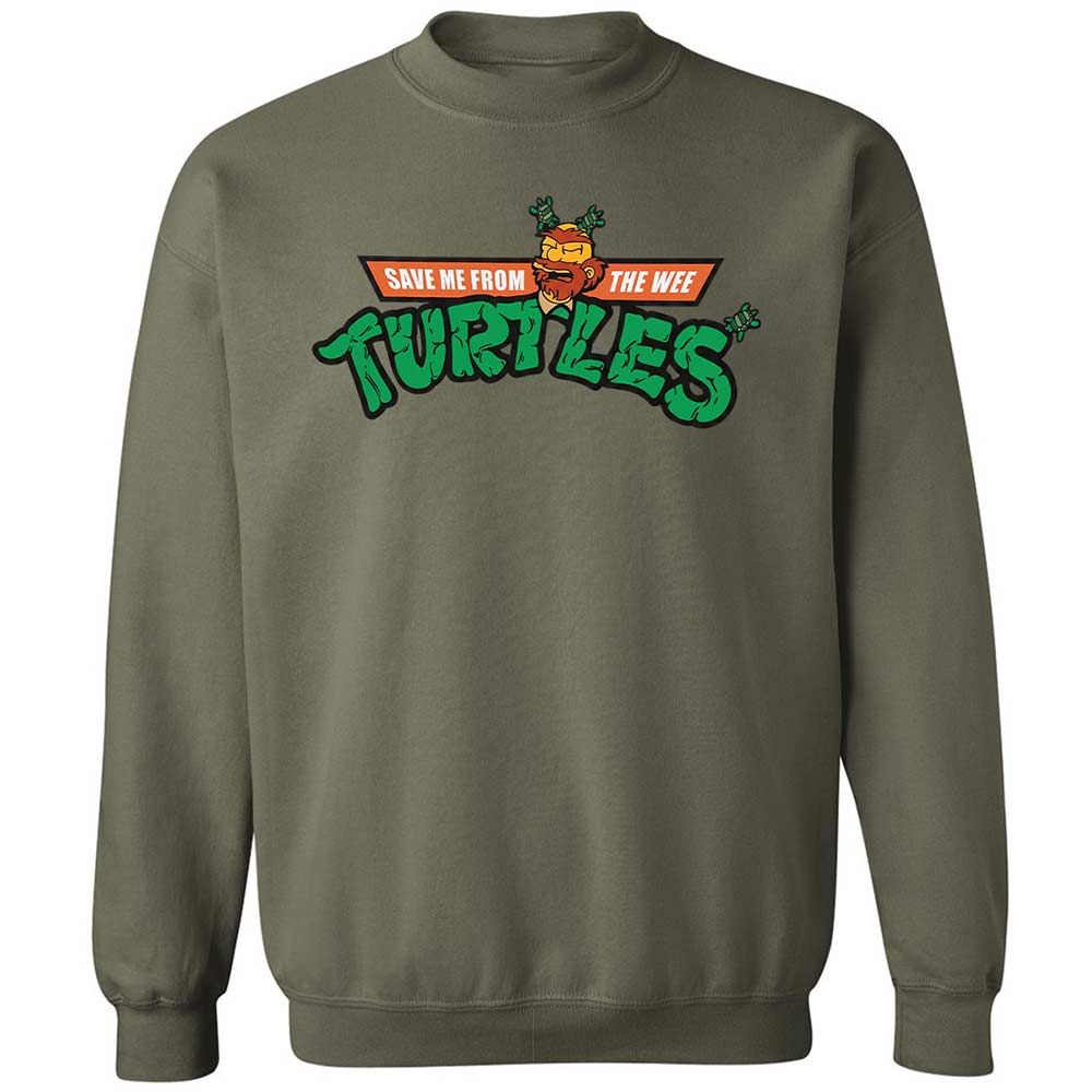 Save Me From The Wee Turtles - Military Green - 21