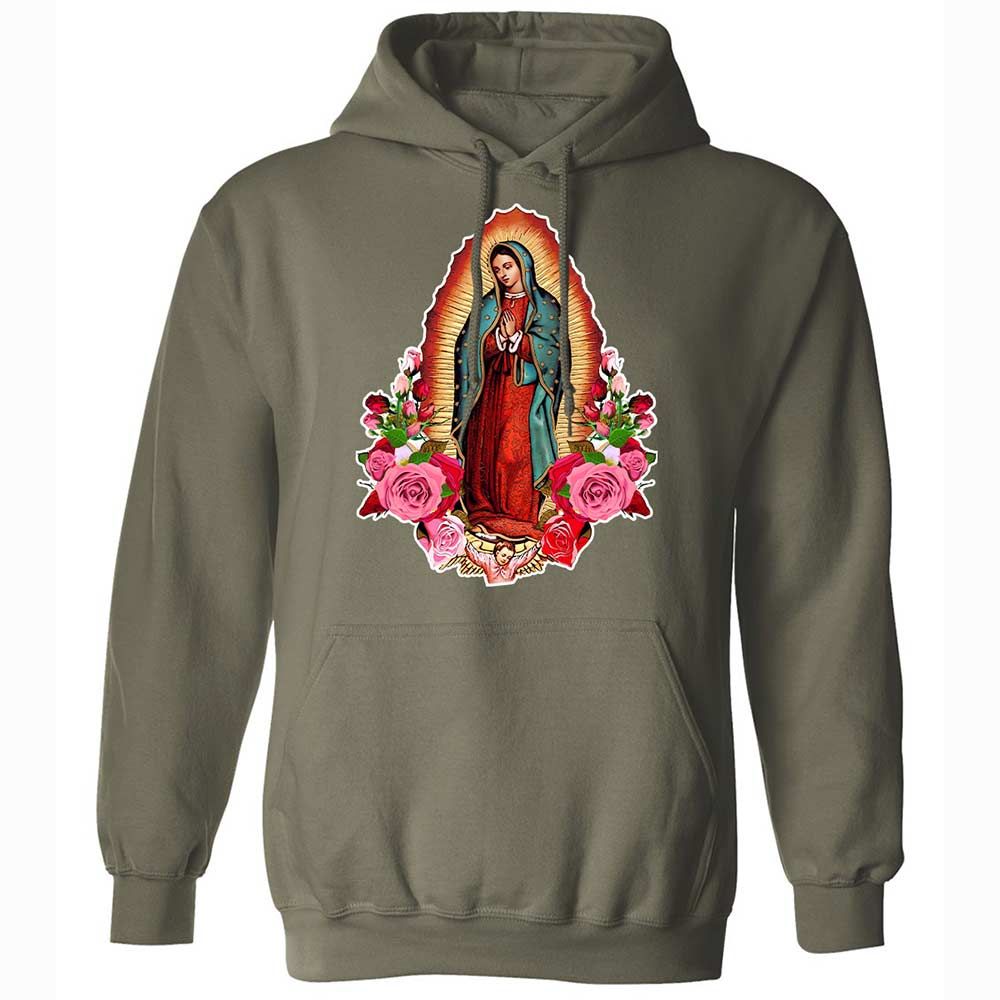 Our Lady of Guadalupe - Military Green - 21