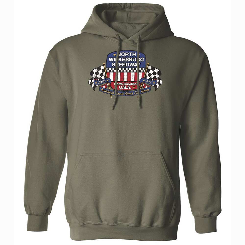 Classic Unisex Hoodie - AL4QJSLM - Military Green - 21