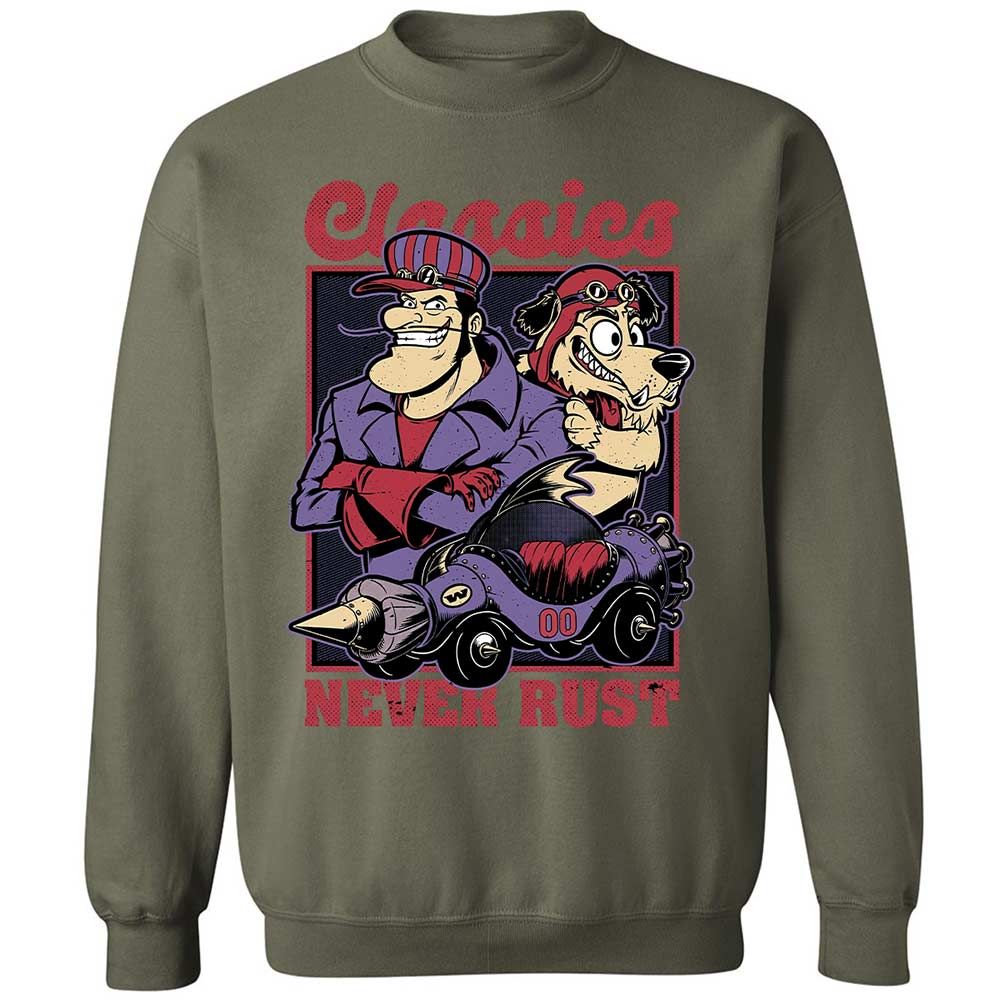 Classic Unisex Sweatshirt - VPYYU5WV - Military Green - 21