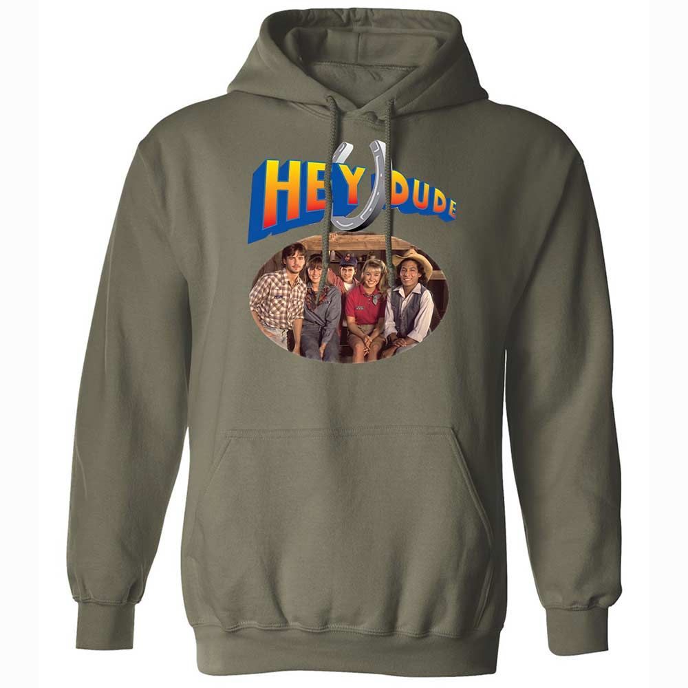 Classic Unisex Hoodie - 1TJTW5C1 - Military Green - 21