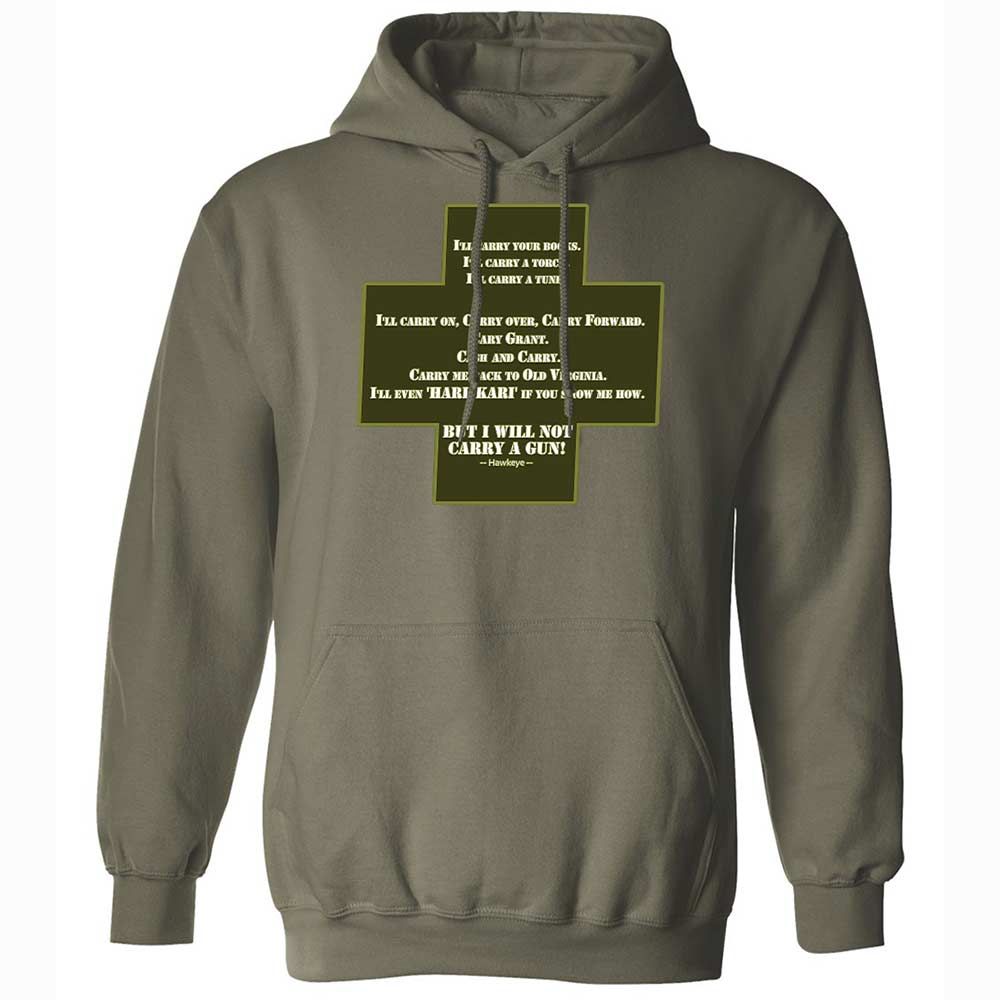 I Will Not Carry a Gun - Military Green - 21