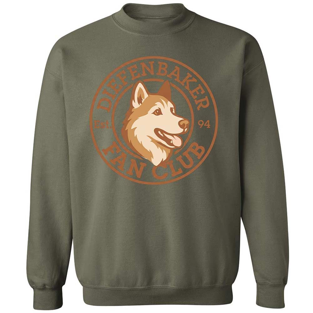 Classic Unisex Sweatshirt - Q2GRNM8L - Military Green - 21