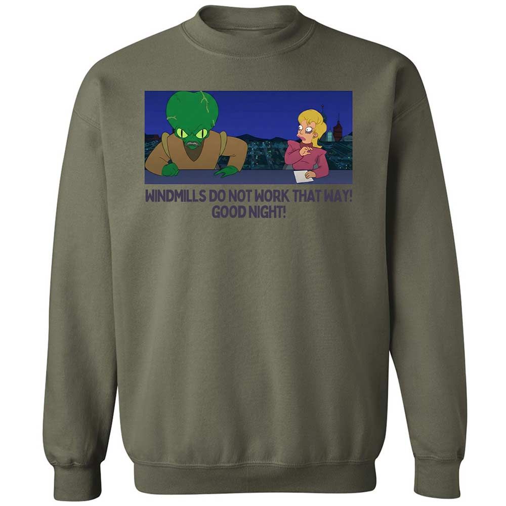 Classic Unisex Sweatshirt - PD48V8WZ - Military Green - 21