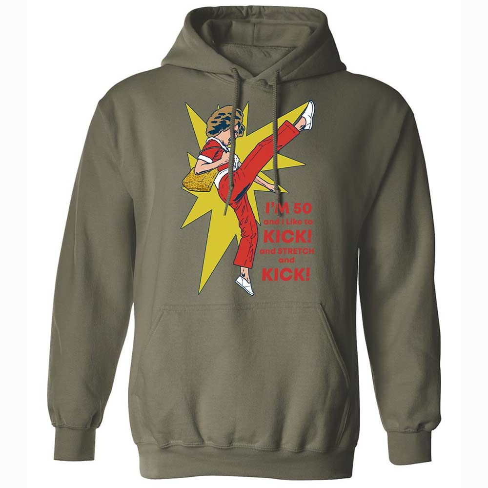 Classic Unisex Hoodie - 7ZHU57QD - Military Green - 21