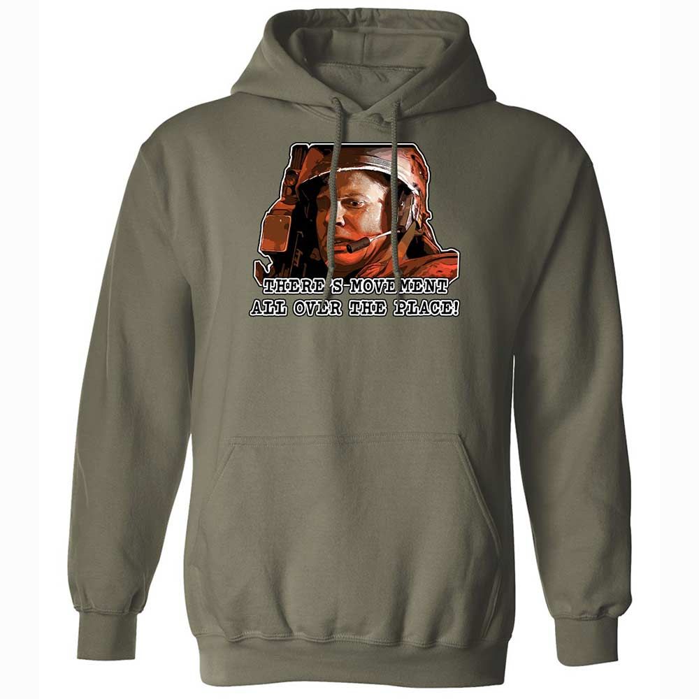 Classic Unisex Hoodie - VLRG6BWJ - Military Green - 21