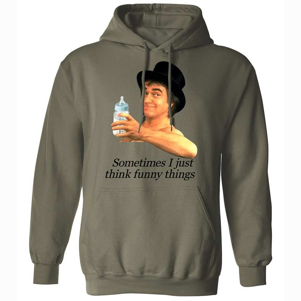 Sometimes I just think funny things - Military Green - 21