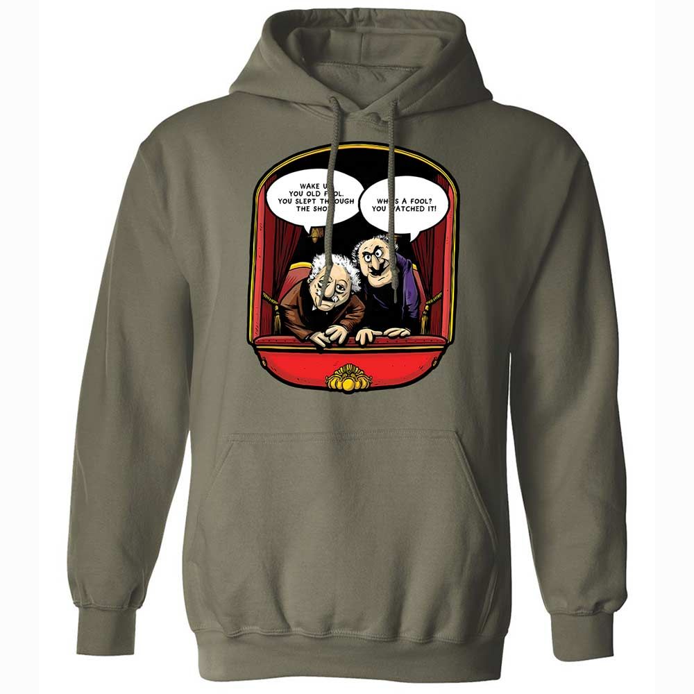 Statler and Waldorf (Wake Up) - Military Green - 21