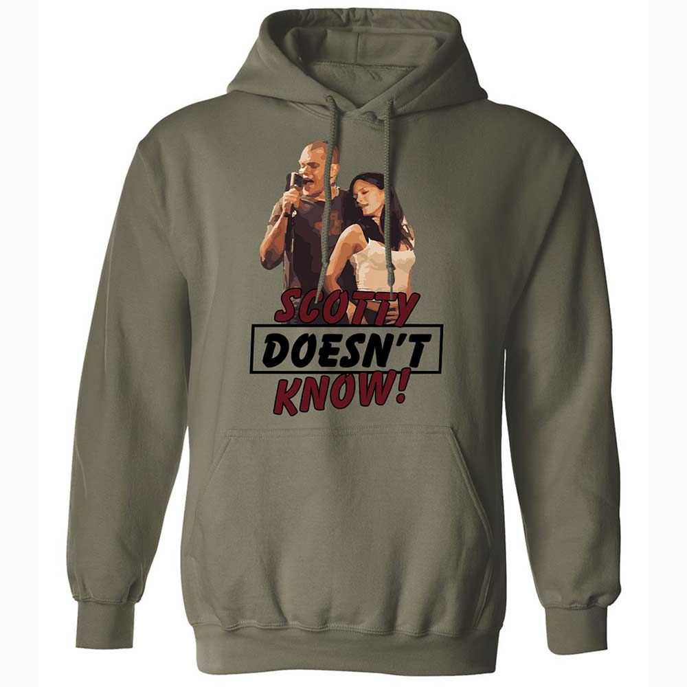 He Doesn't Know - Military Green - 21