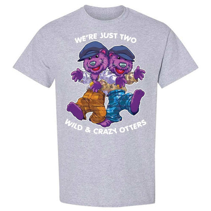 Two wild & crazy otters - Sport Grey - 21