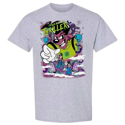 Vintage Pop Cartoon Horror Mashup - Sport Grey - 21
