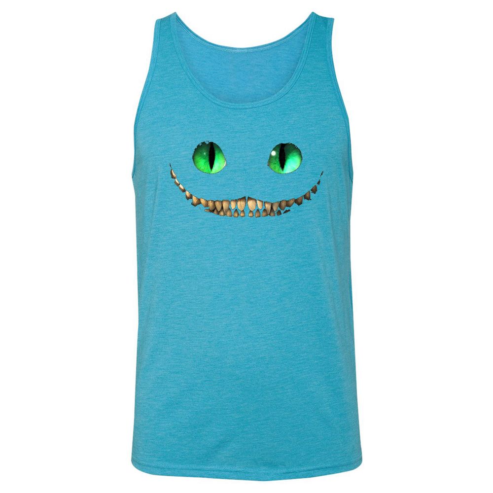 Unisex Jersey Tank - HHV8TMWF - Aqua Triblend - 3
