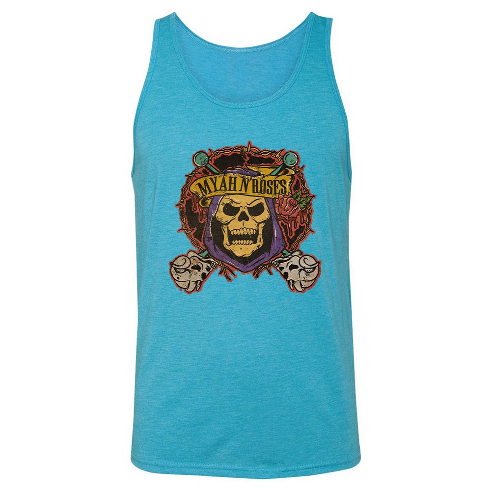 Unisex Jersey Tank - PW8YL4P9 - Aqua Triblend - 3