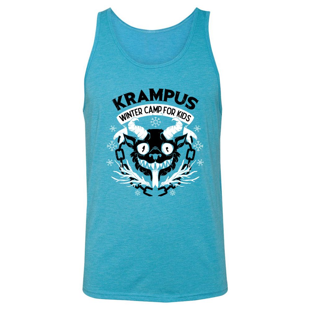 Unisex Jersey Tank - H8GTBEDA - Aqua Triblend - 3