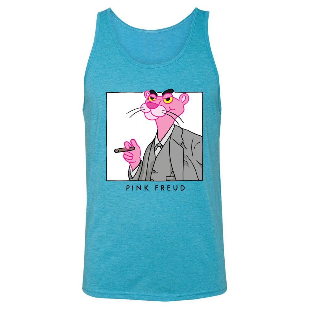 Unisex Jersey Tank - 47R4UAY4 - Aqua Triblend - 3
