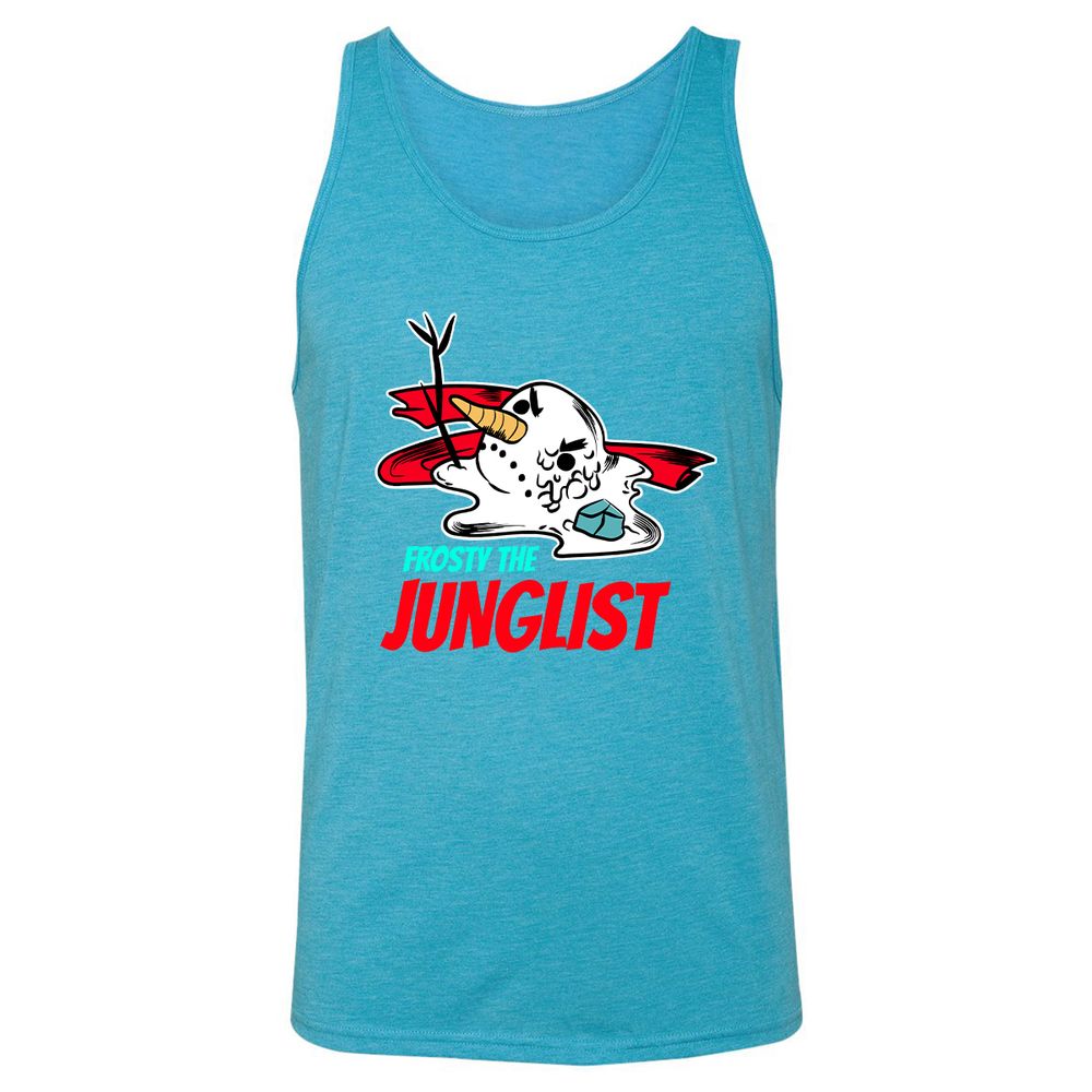 Frosty the Junglist - Aqua Triblend - 3