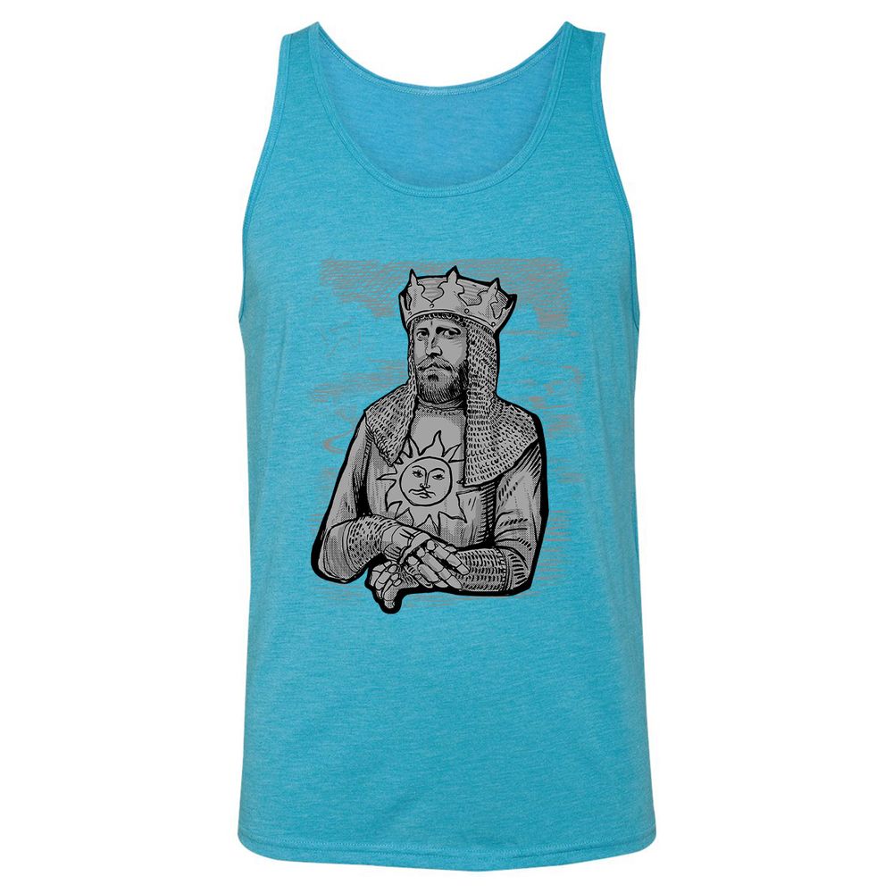 Unisex Jersey Tank - 97YGW2XG - Aqua Triblend - 3