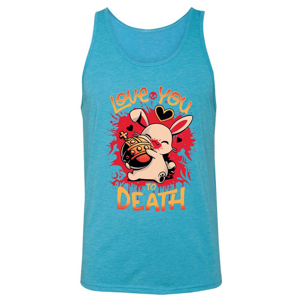 Unisex Jersey Tank - NHAGY1WG - Aqua Triblend - 3