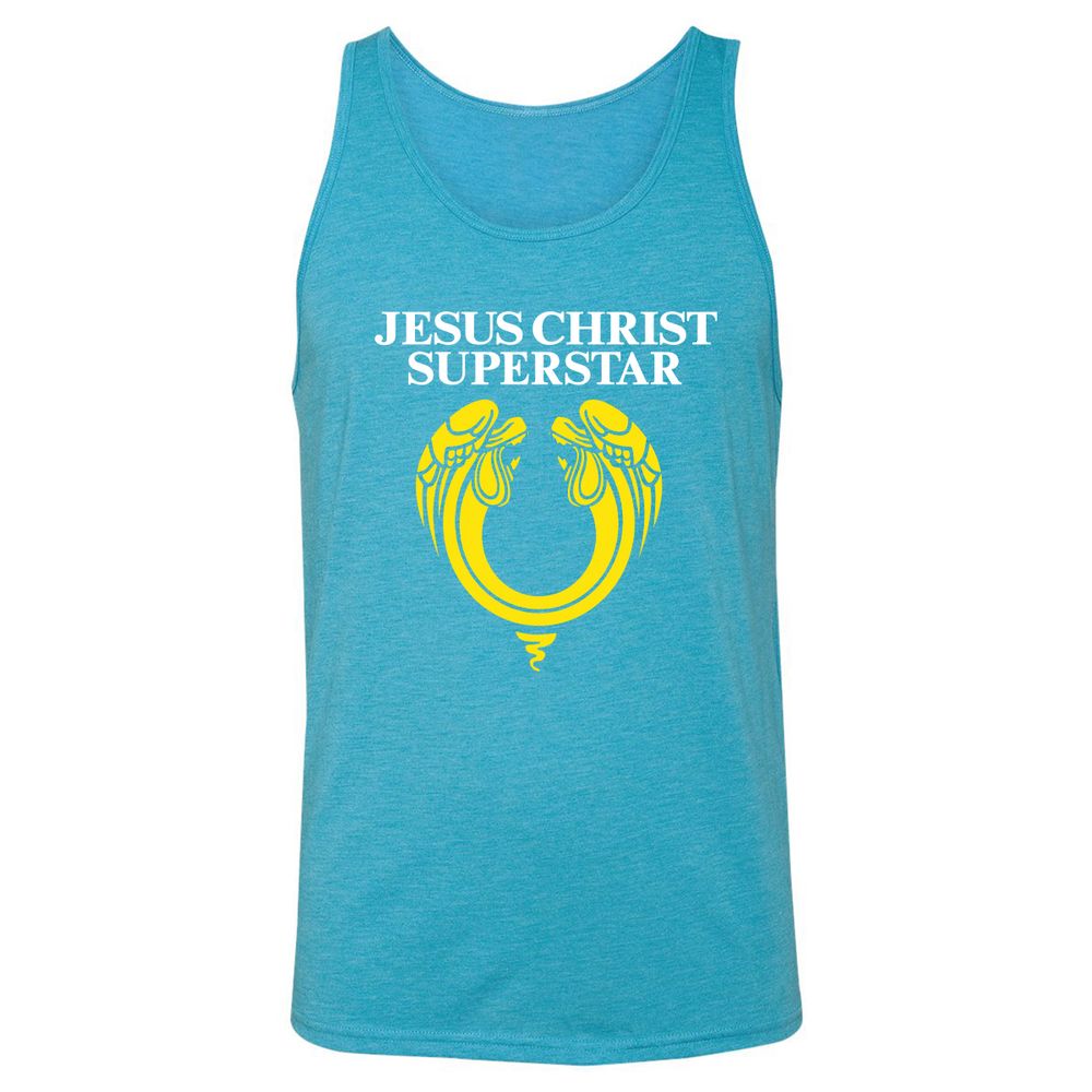 Unisex Jersey Tank - CVRN5J7D - Aqua Triblend - 3